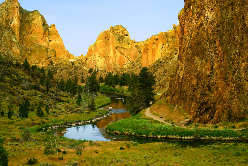 An area in Bend, OR, near our hospice center